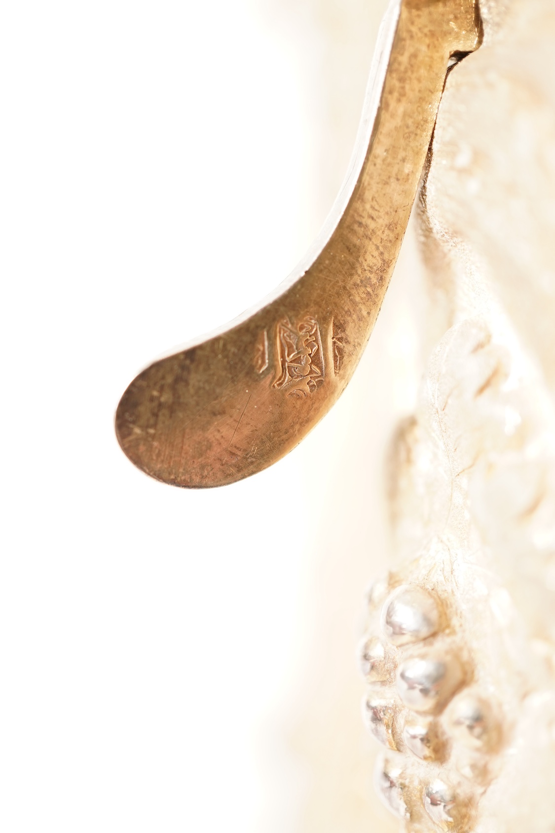 A mid 19th century French 950 standard parcel gilt silver Monstrance, by Placide Poussielgue-Rusand of Paris (1847-1891)